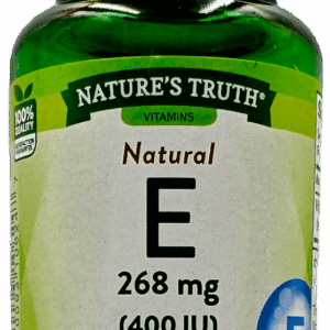 Nature’s Truth Natural Vitamin E 268mg Softgels – 100 Ct