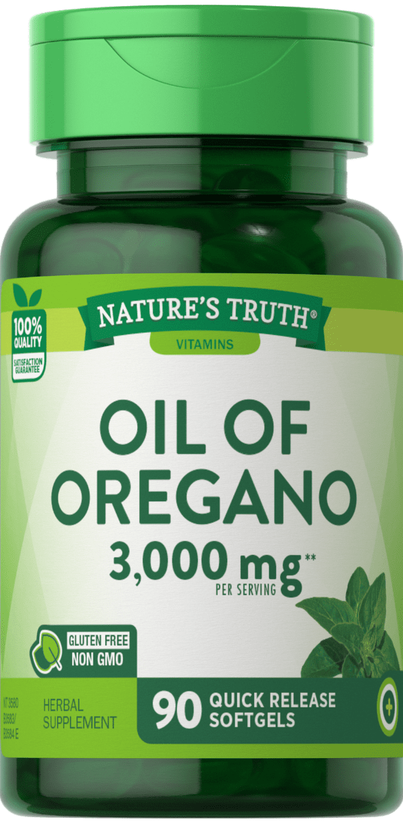Nature’s Truth Oil of Oregano – 3000 mg – 90 Softgels