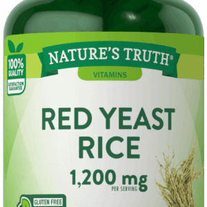 Nature’s Truth Red Yeast Rice 1200 mg- 120 Quick Release Capsules