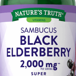 Nature’s Truth Sambucus Black Elderberry 2,000 mg – 100 Quick Release Capsules