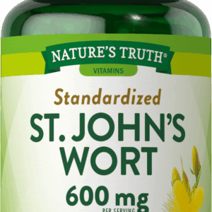 Nature’s Truth Standardized St. John’s Wort 600 mg – 90 Quick Release Capsules