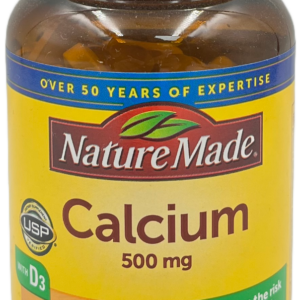 Nature Made – Calcium 500mg Tablets – 130 Ct