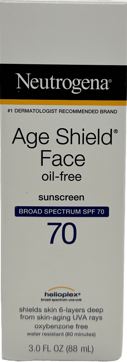 Neutrogena Age Shield Face Oil Free Sunscreen – 3.0 FL OZ
