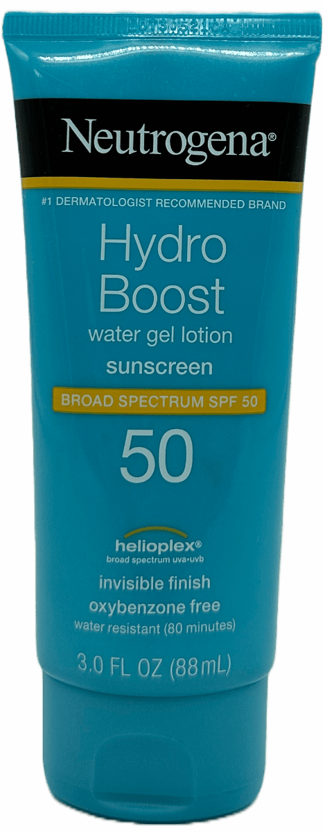 Neutrogena Hydro Boost Sunscreen Lotion – Broad Spectrum SPF 50 – 3 FL OZ