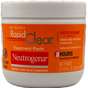 Neutrogena Rapid Clear Treatment Pads – 60 Ct