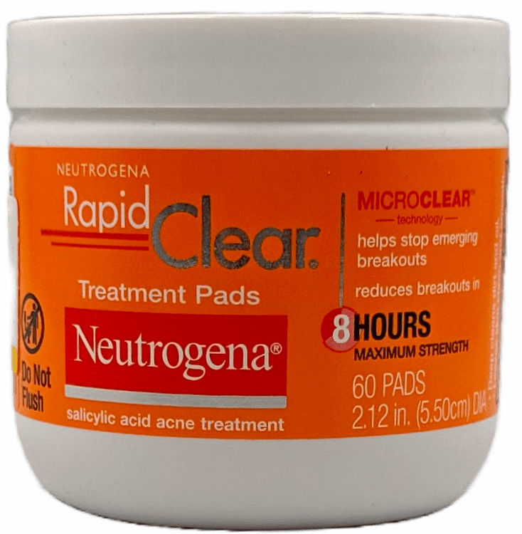 Neutrogena Rapid Clear Treatment Pads – 60 Ct