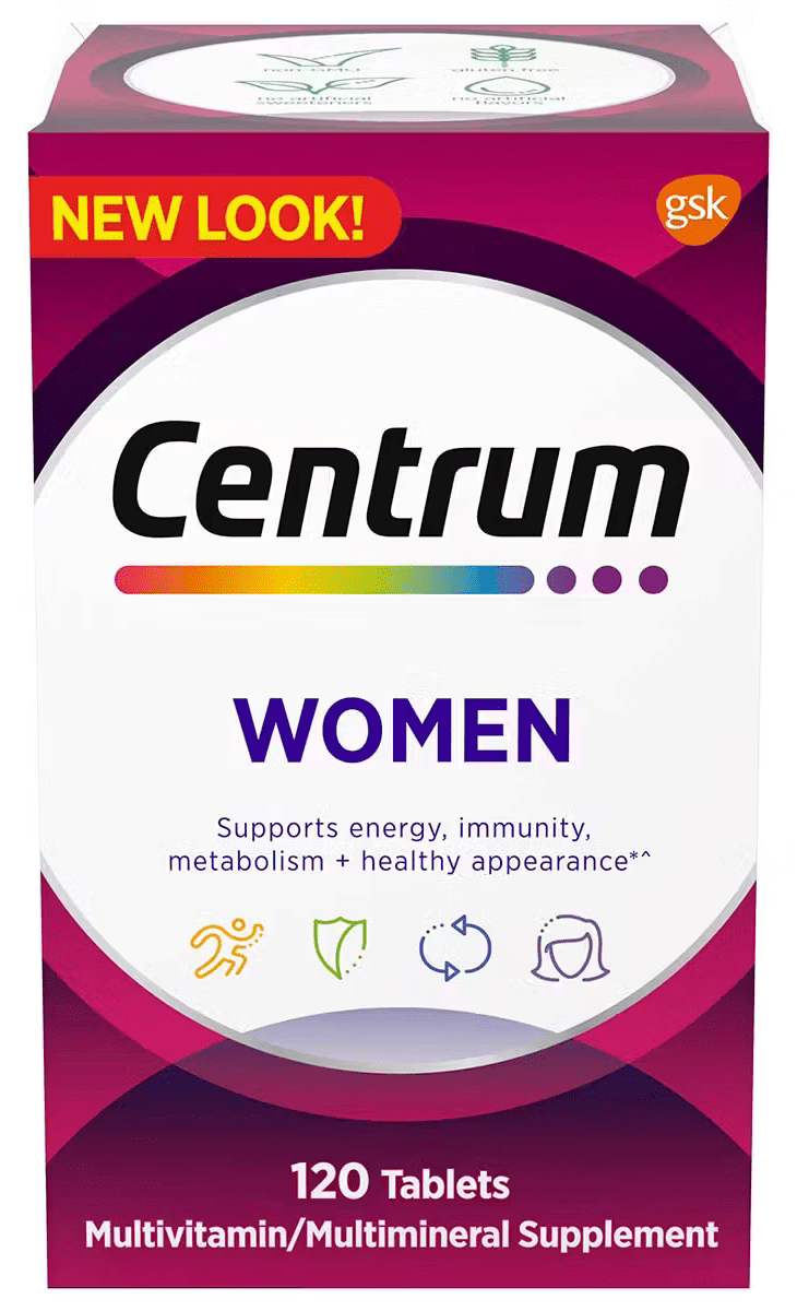 Centrum Multivitamin – Women – 120 Tablets