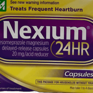 Nexium – 24HR 20 mg Delayed Release Heartburn Relief Capsules – 28 Ct