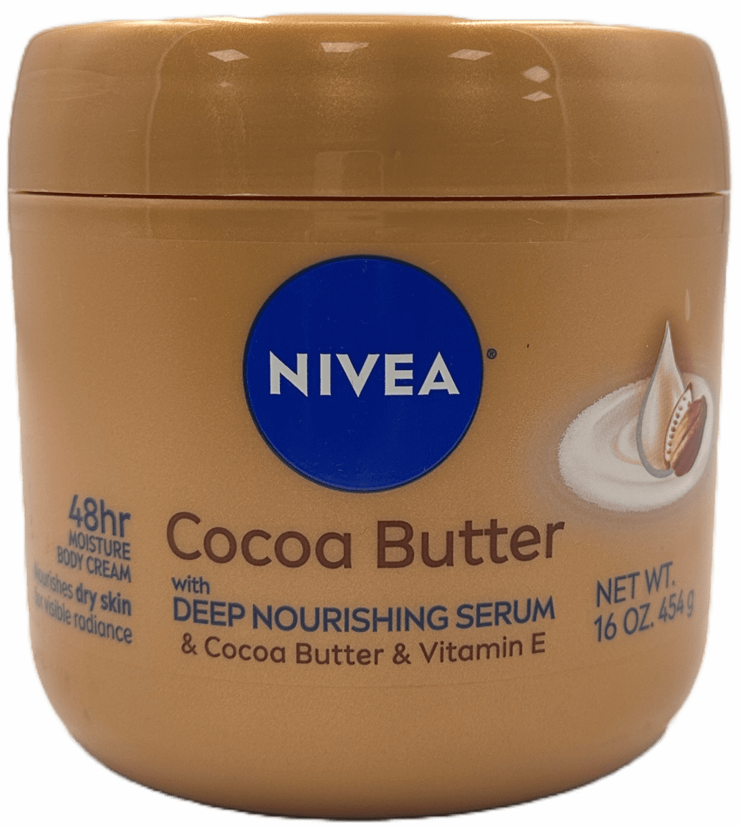 Nivea Cocoa Butter – Deep Nourishing Serum Body Cream – 16 OZ