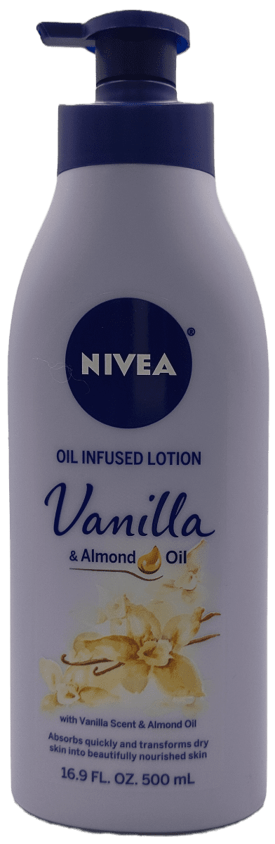 Nivea Oil Infused Lotion – Vanilla & Almond Oil – 16.9 FL OZ