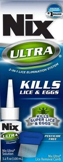 Nix Ultra Solution Kills Lice Eggs – 3.4 Fl. Oz