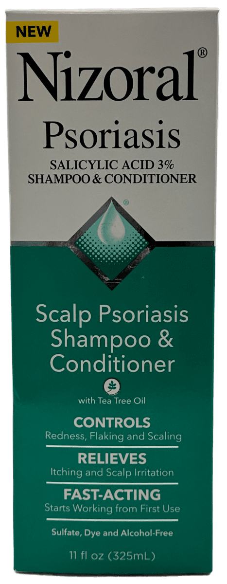 Nizoral – Salicylic Acid 3% – Scalp Psoriasis Shampoo & Conditioner – 11 FL OZ