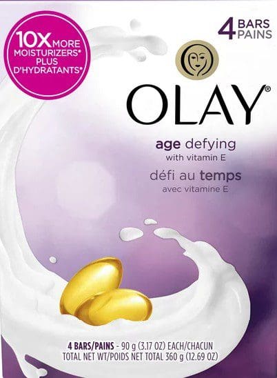 Olay Vitamin E Cleansing Bars – 4