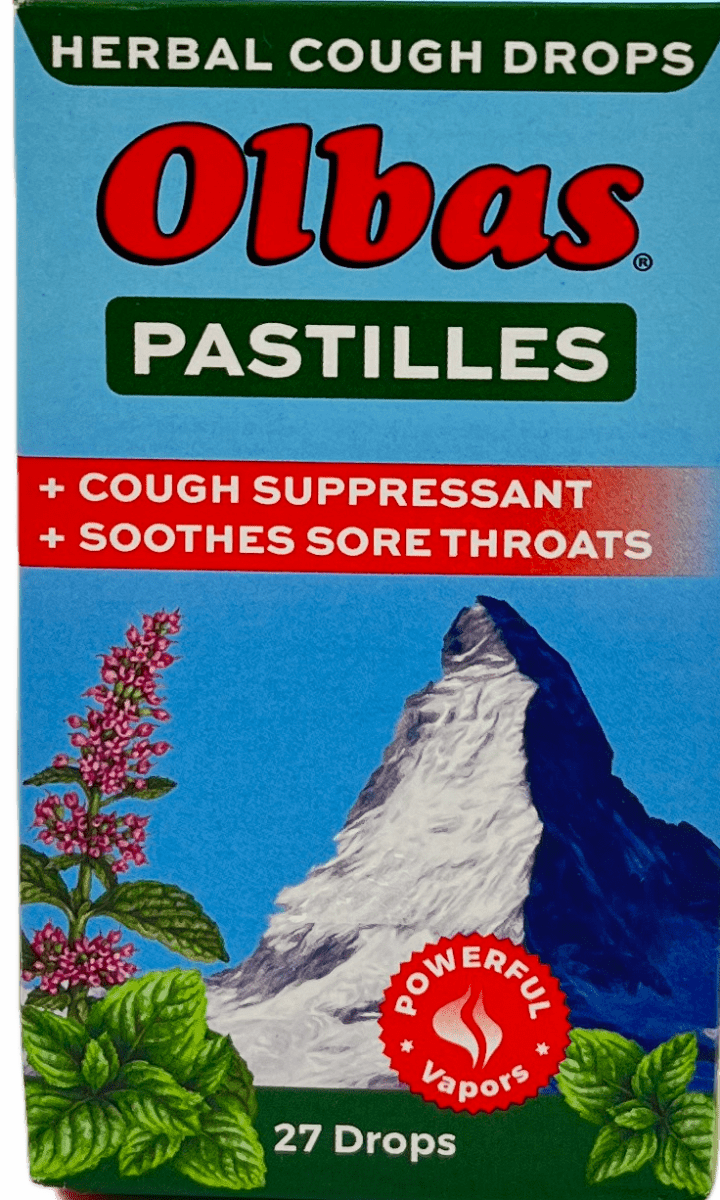 OLBAS Herbal Cough Drop Pastilles, 27 CT