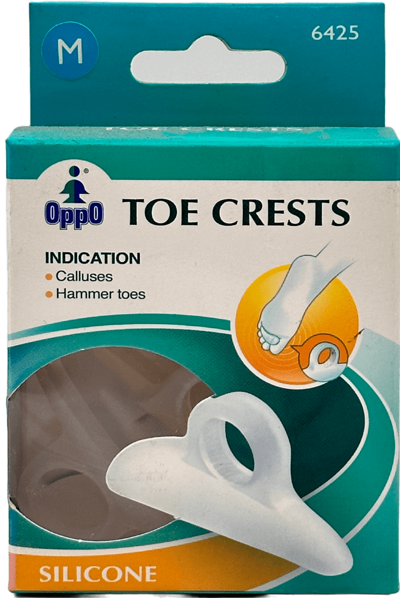 Oppo – Toe Crests – Silicone – M – 1 Pair