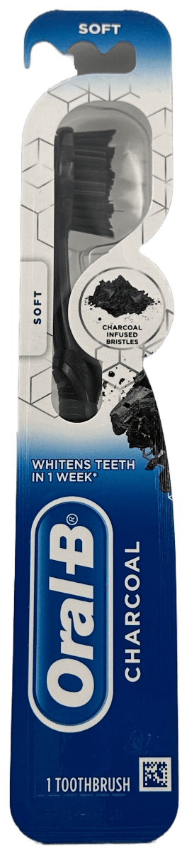 Oral-B Charcoal Toothbrush – Soft – 1 Toothbrush
