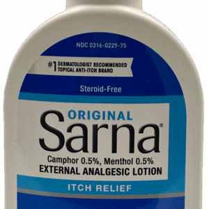 Original Sarna External Analgesic Lotion – Itch Relief – 7.5 FL OZ