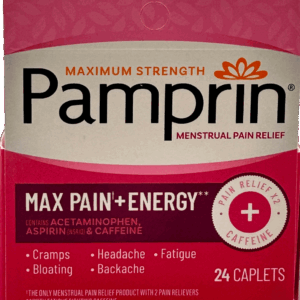 Pamprin Menstrual Pain Relief – 24 Caplets