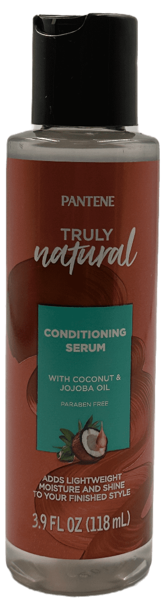 Pantene Pro V – Truly Natural – Conditioning Serum – With Coconut & Jojoba Oil – 3.9 FL OZ