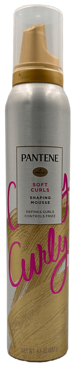 Pantene Soft Curls – Shaping Mousse – 6.6 OZ