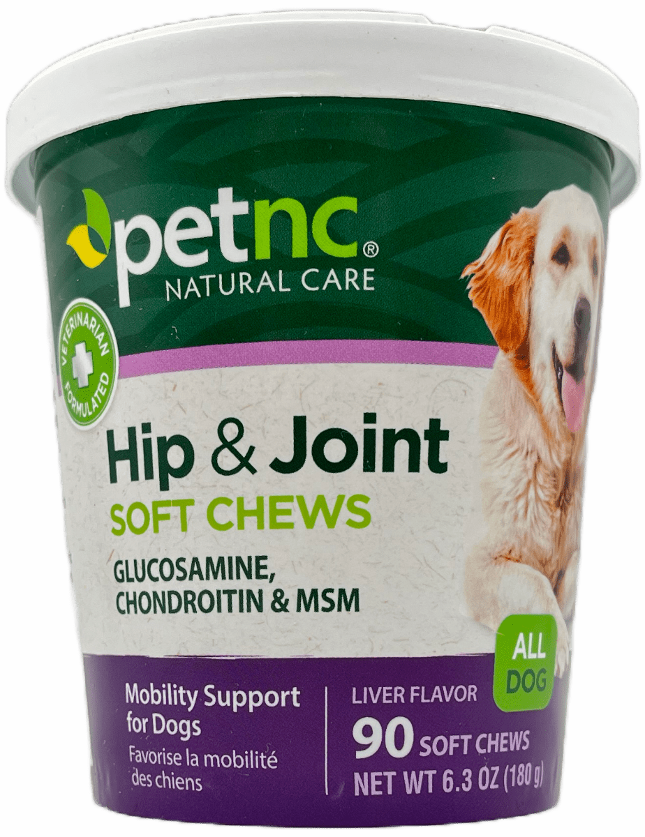 PetNC – Hip & Joint Soft Chews – 90 Soft Chews – 6.3 oz
