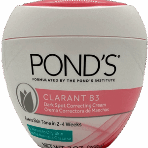 Pond’s Clarant B3 Dark Spot Correcting Cream – For Normal To Oily – 7 OZ