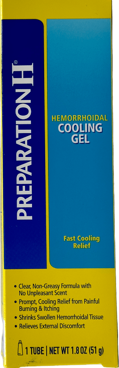 Preparation H – Hemorrhoidal Cooling Gel – 1.8 OZ