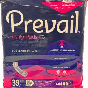 Prevail Daily Pads – Long – 39 Ct
