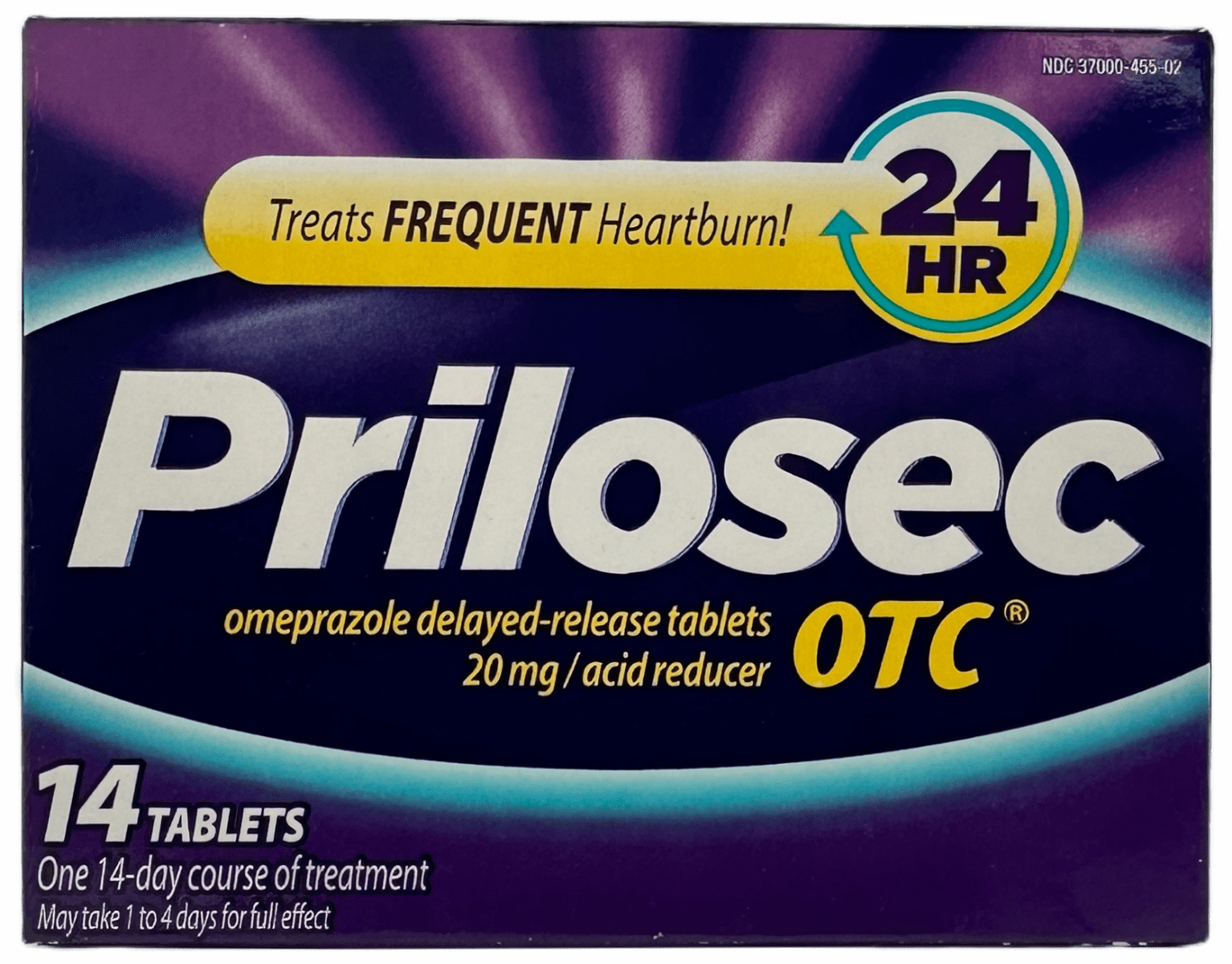 Prilosec OTC – Omeprazole Delayed-Release – 20mg – 14 Tablets