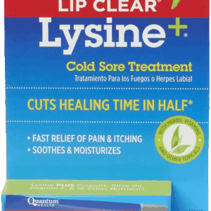 Quantum Health – Lysine Cold Sore Treatment – 0.25 Oz