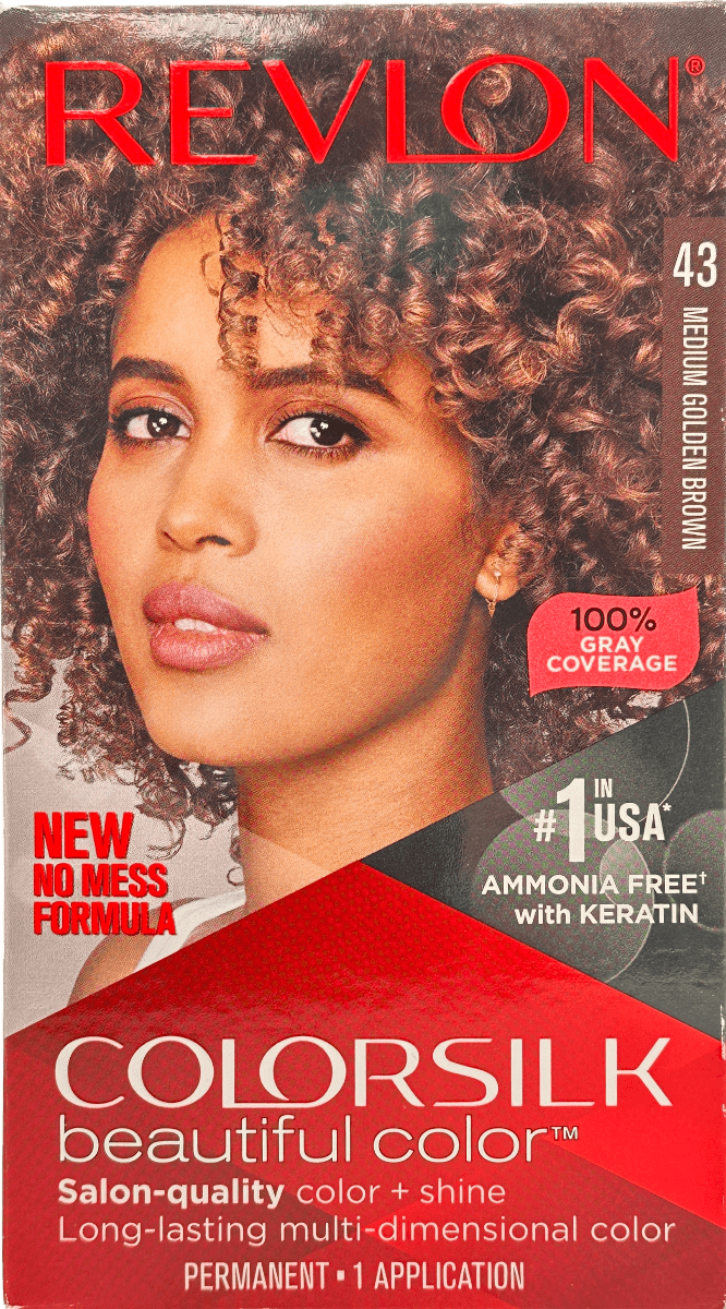 Revlon Colorsilk Beautiful Color – 43 Medium Golden Brown