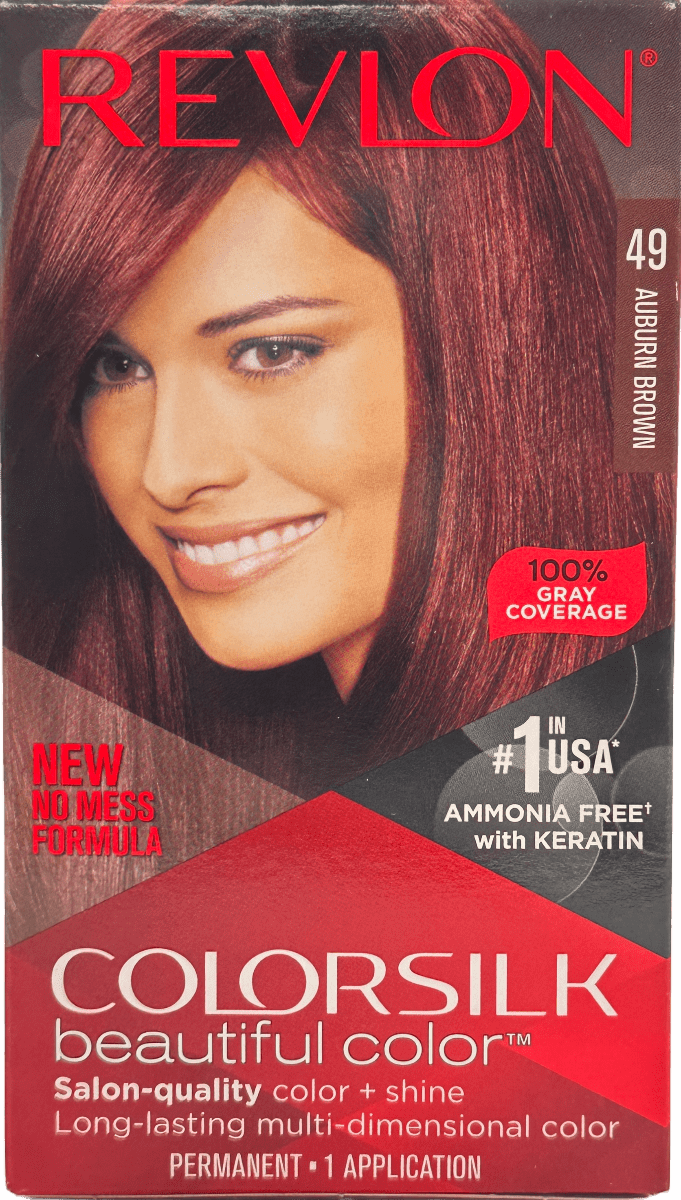 Revlon Colorsilk Beautiful Color – 49 Auburn Brown