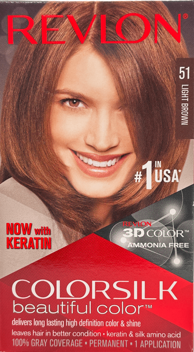 Revlon Colorsilk Beautiful Color – 51 Light Brown