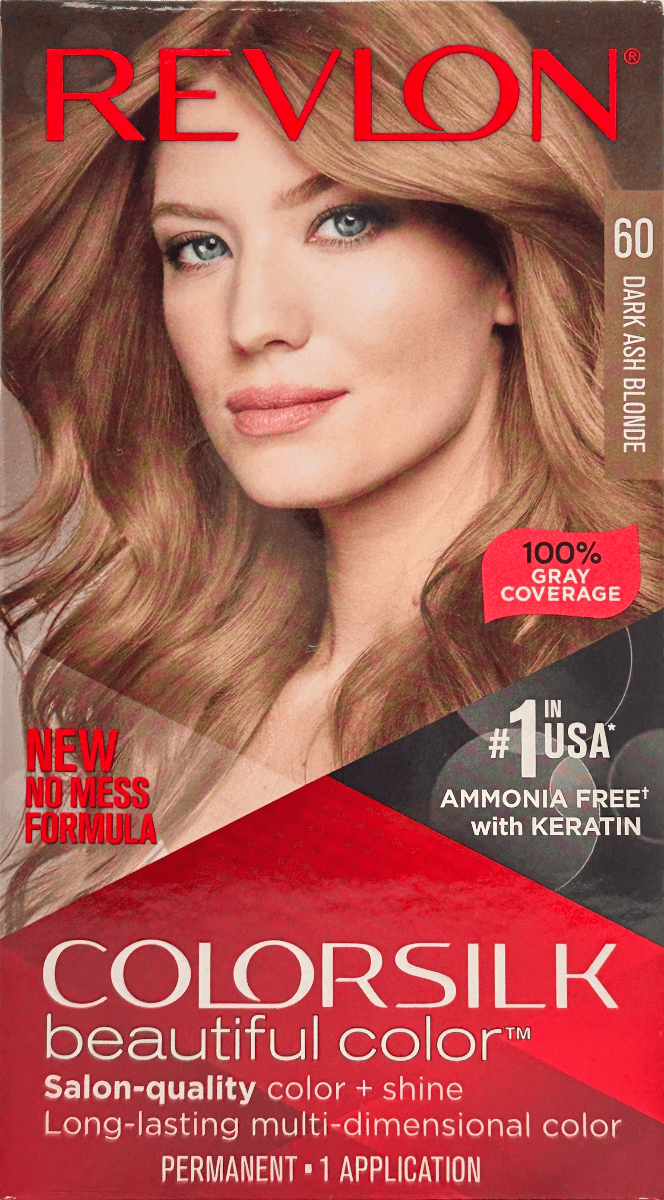 Revlon Colorsilk Beautiful Color – 60 Dark Ash Blonde