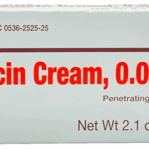 Rugby – Capsaicin Cream – 0.025% – 2.1 OZ