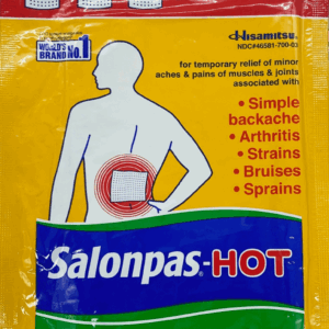Salonpas Hot Capsicum Patch – 3 Folded Patches