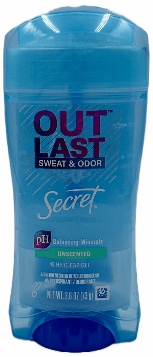 Secret Outlast Deodorant – Sweat & Odor – 2.6 OZ