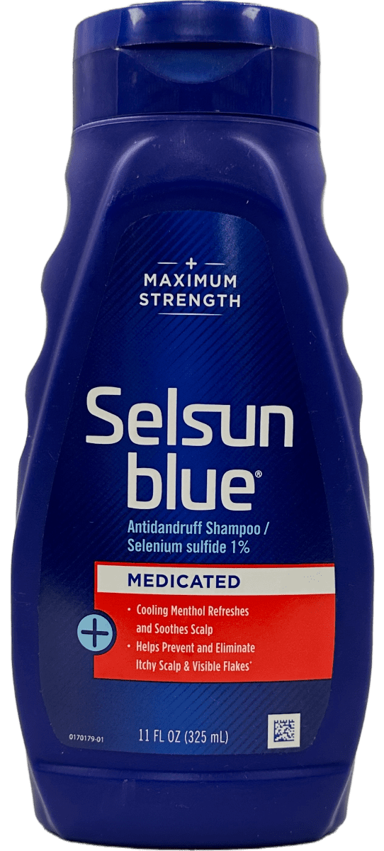Selsun Blue Medicated Maximum Strength Antidandruff Shampoo – 11 FL OZ