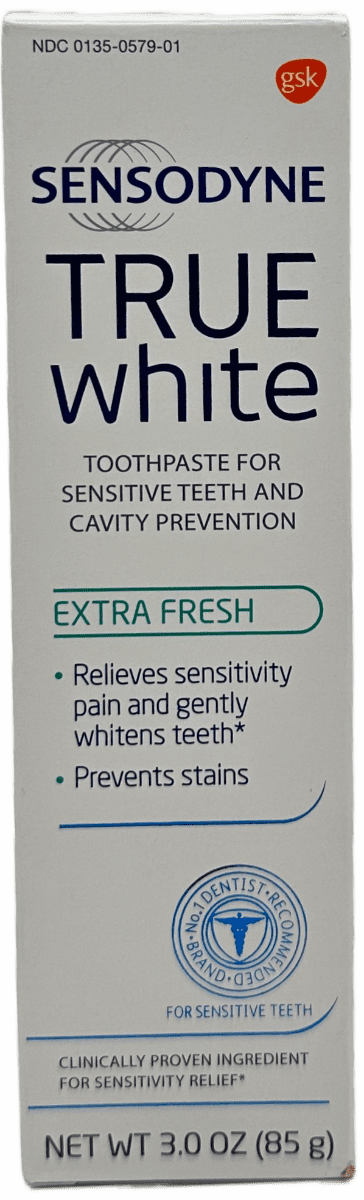 Sensodyne True White Toothpaste – Extra Fresh – 3 OZ
