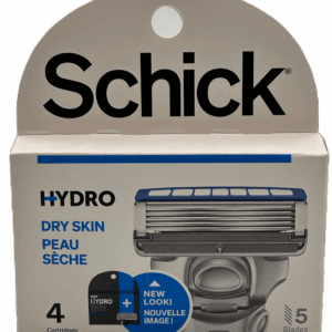 Schick – Hydro – 4 Cartridges, 5 Blades