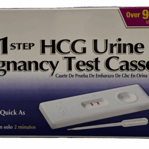 Personal Care – 1 Step Hcg Urine Pregnancy Test Cassette – 1 Test