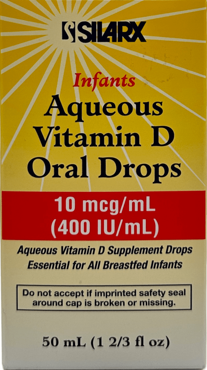 Silarx Infants Aqueous Vitamin D Oral Drops – 50 mL