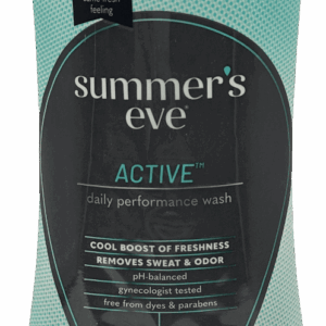 Summer’s Eve Daily Performance Wash – Active – 12 Fl Oz