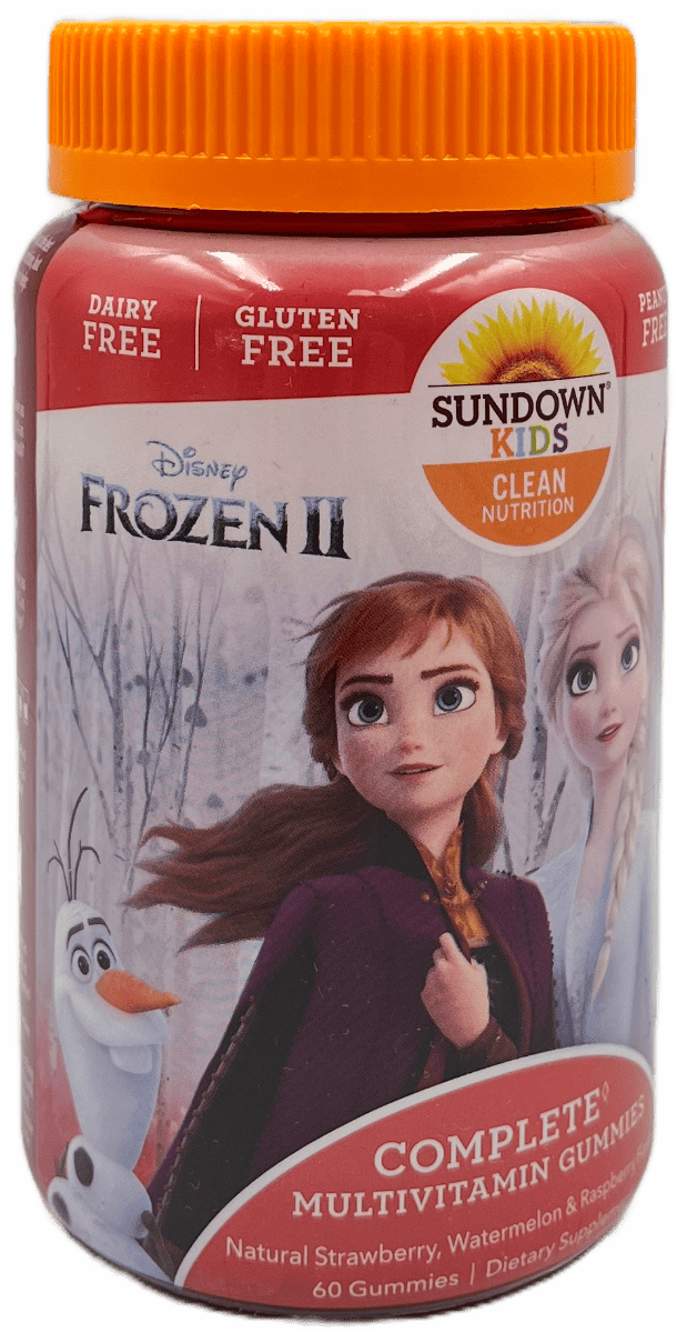 Sundown Kids Complete Multivitamins Gummies – Disney Frozen II – 60 Ct