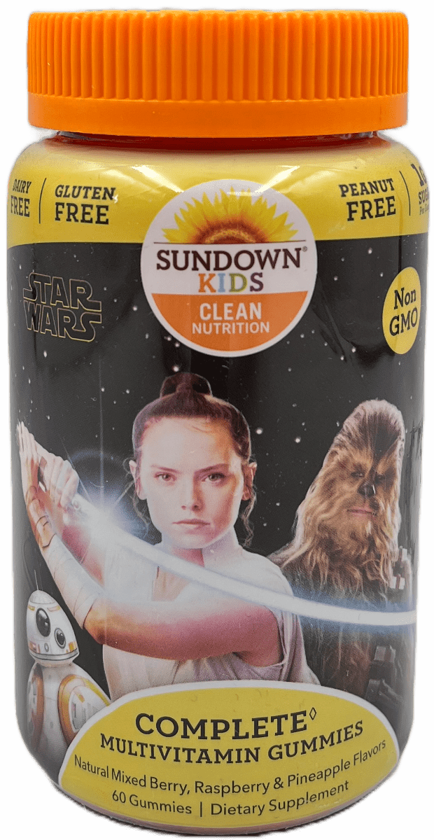 Sundown Kids Complete Multivitamin Gummies – Star Wars – 60 Ct