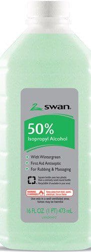 Swan – 50% Isopropyl Alcohol – 16 FL OZ