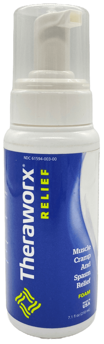 Theraworx Muscle Cramp And Spasm Relief Foam – 7.1 FL OZ