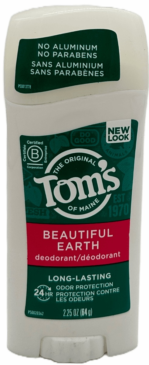 Tom’s of Maine – Beautiful Earth Deodorant – 2.25 OZ