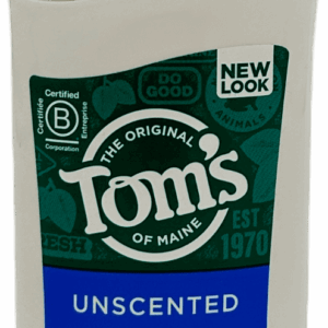 Tom’s of Maine – Unscented Deodorant – 2.25 OZ