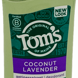 Tom’s of Maine Antiperspirant Deodorant – Coconut Lavender – 2.25 OZ